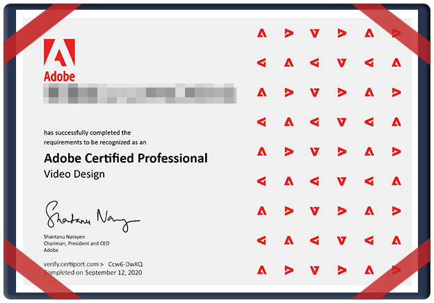 《影视设计认证专家》